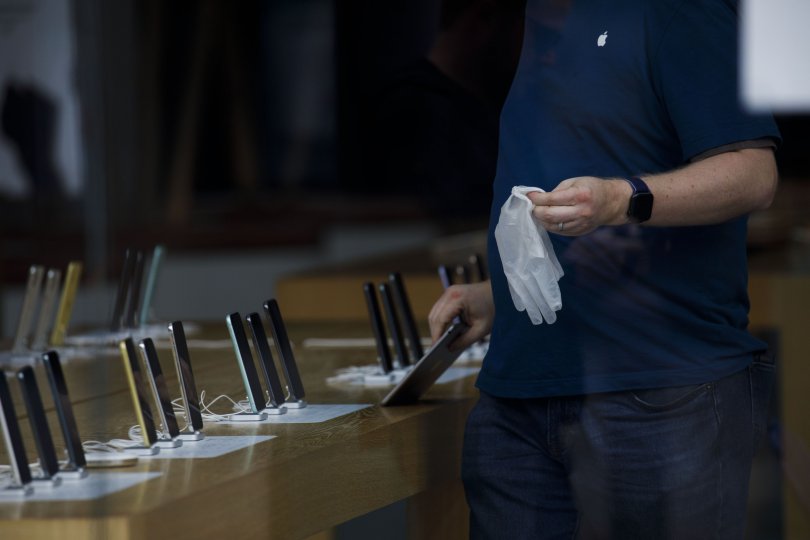 Apple Covid-19-ის შემთხვევების ზრდის გამო მაღაზიებს კეტავს