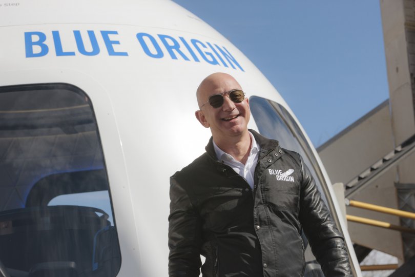 ბეზოსი Blue Origin-ის მისიით კოსმოსში გაემგზავრება