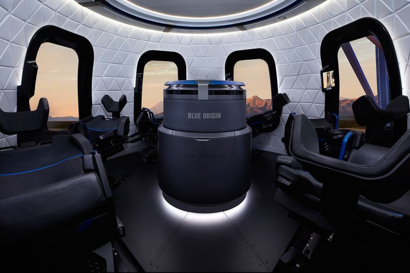 ბეზოსის Blue Origin-მა კომერციულ კოსმოსურ ფრენაზე ადგილი $28 მილიონად გაყიდა