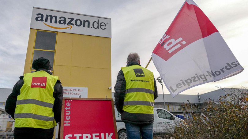გერმანიაში Amazon-ის თანამშრომლები ხელფასის ზრდის მოთხოვნით იფიცებიან