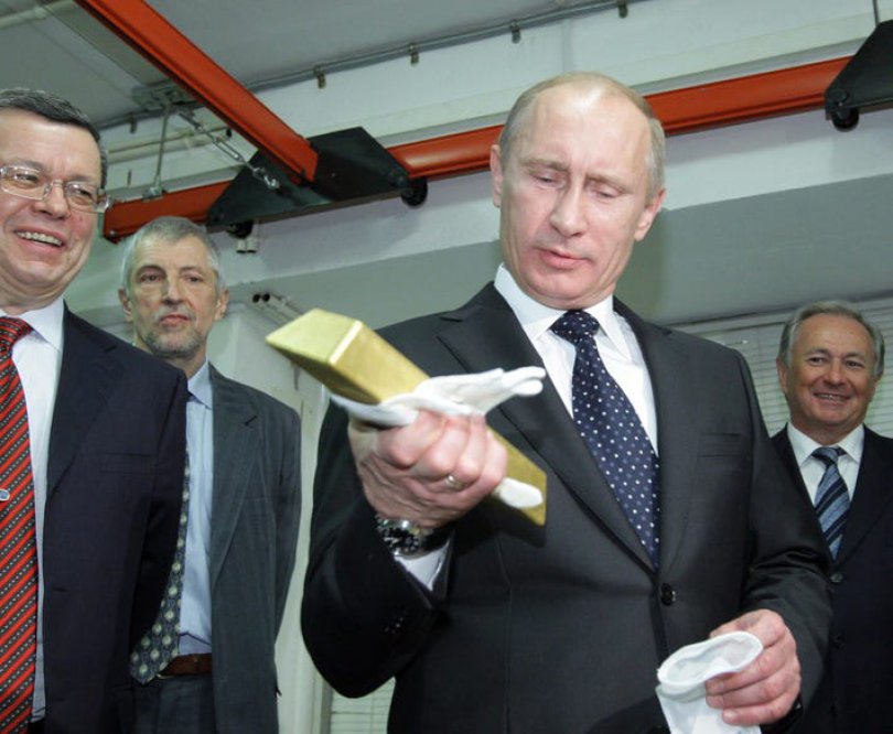 რუსეთის სავალუტო და ოქროსა რეზერვები $38,8 მილიარდით შემცირდა