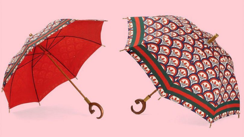 Gucci-სა და Adidas-ის $1644-იანი ქოლგა წვიმას ვერ აკავებს