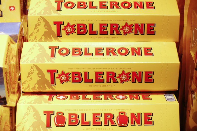 Toblerone-ს ლოგოზე შვეიცარიის მთის გამოსახულების გამოყენება აეკრძალა