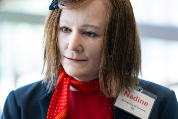 Nadine - რობოტი, რომელიც ადამიანებს მოხუცებისა და ავადმყოფების მოვლაში დაეხმარება