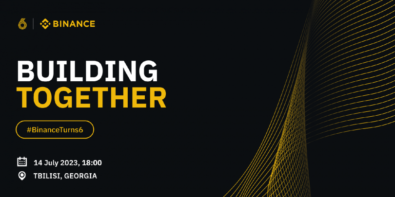 Binance 6 წლის იუბილეს თბილისშიც აღნიშნავს