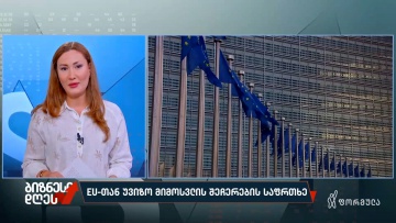 EU-თან უვიზო მიმოსვლის შეჩერების საფრთხე