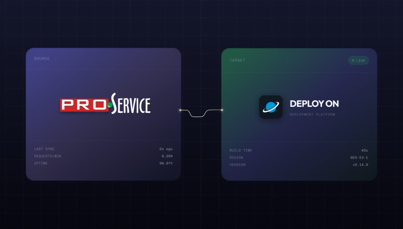ProService-ის DeployON დეველოპერებს სერვერული რუტინისგან ათავისუფლებს